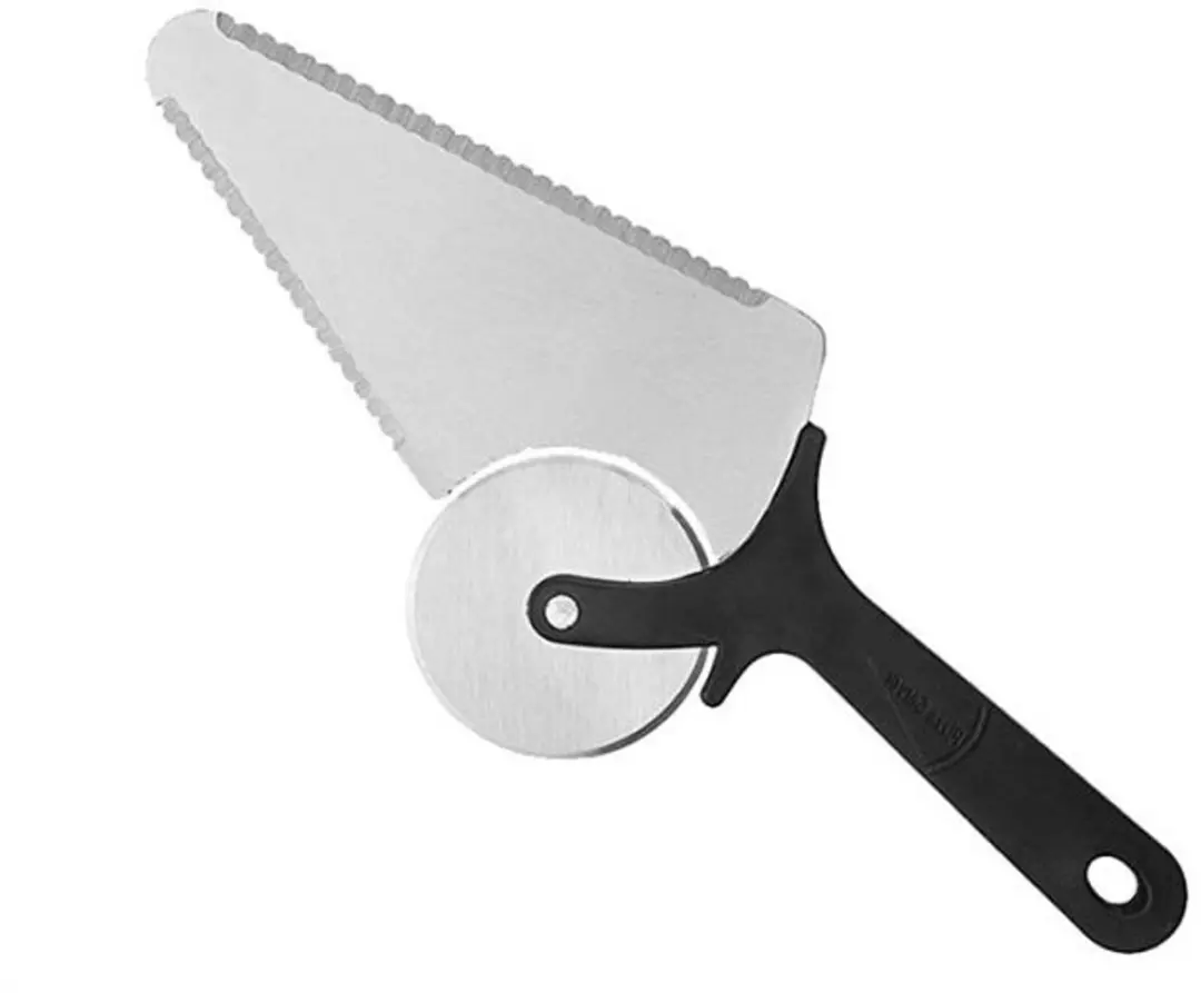 Cadac Pizzasnijder 2-in-1 - Zwart - afbeelding 2 van 2