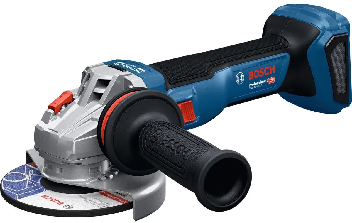 Bosch Professional GWS 18V-11 S Accu Haakse Slijper 125mm