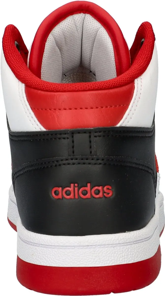 Adidas Rapid Court Mid Sneakers - Zwart Rood - afbeelding 4 van 6