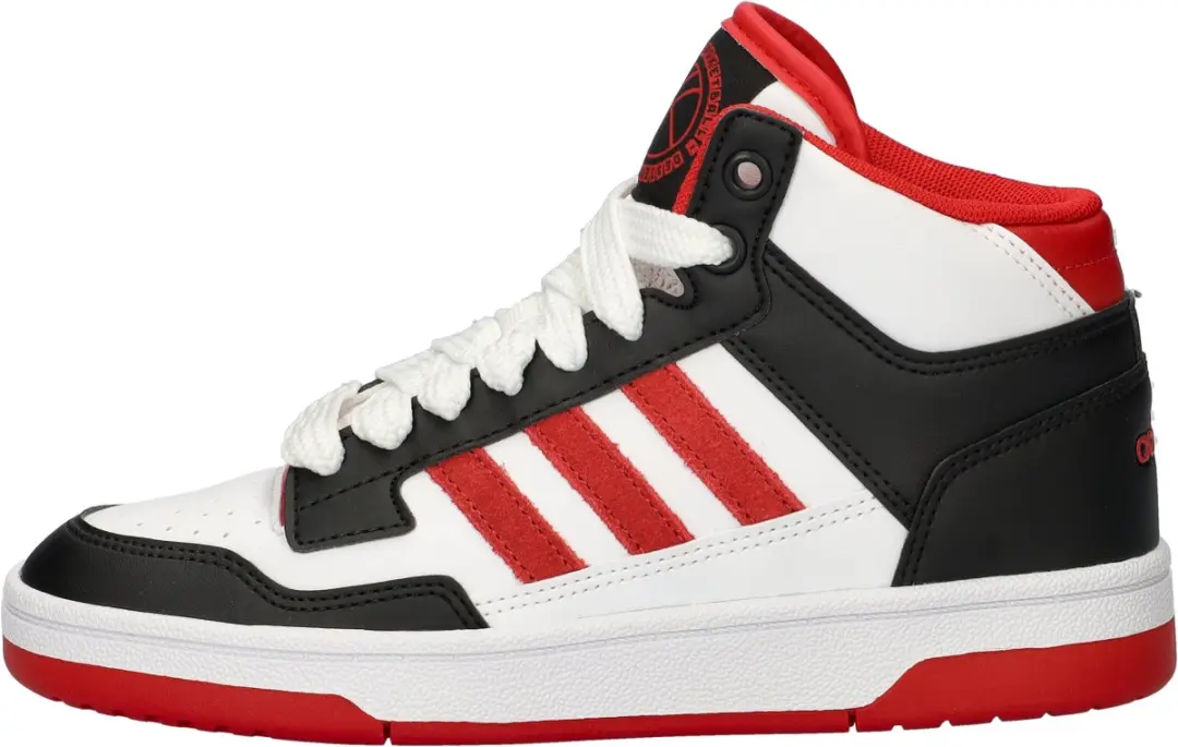 Adidas Rapid Court Mid Sneakers - Zwart Rood - afbeelding 6 van 6