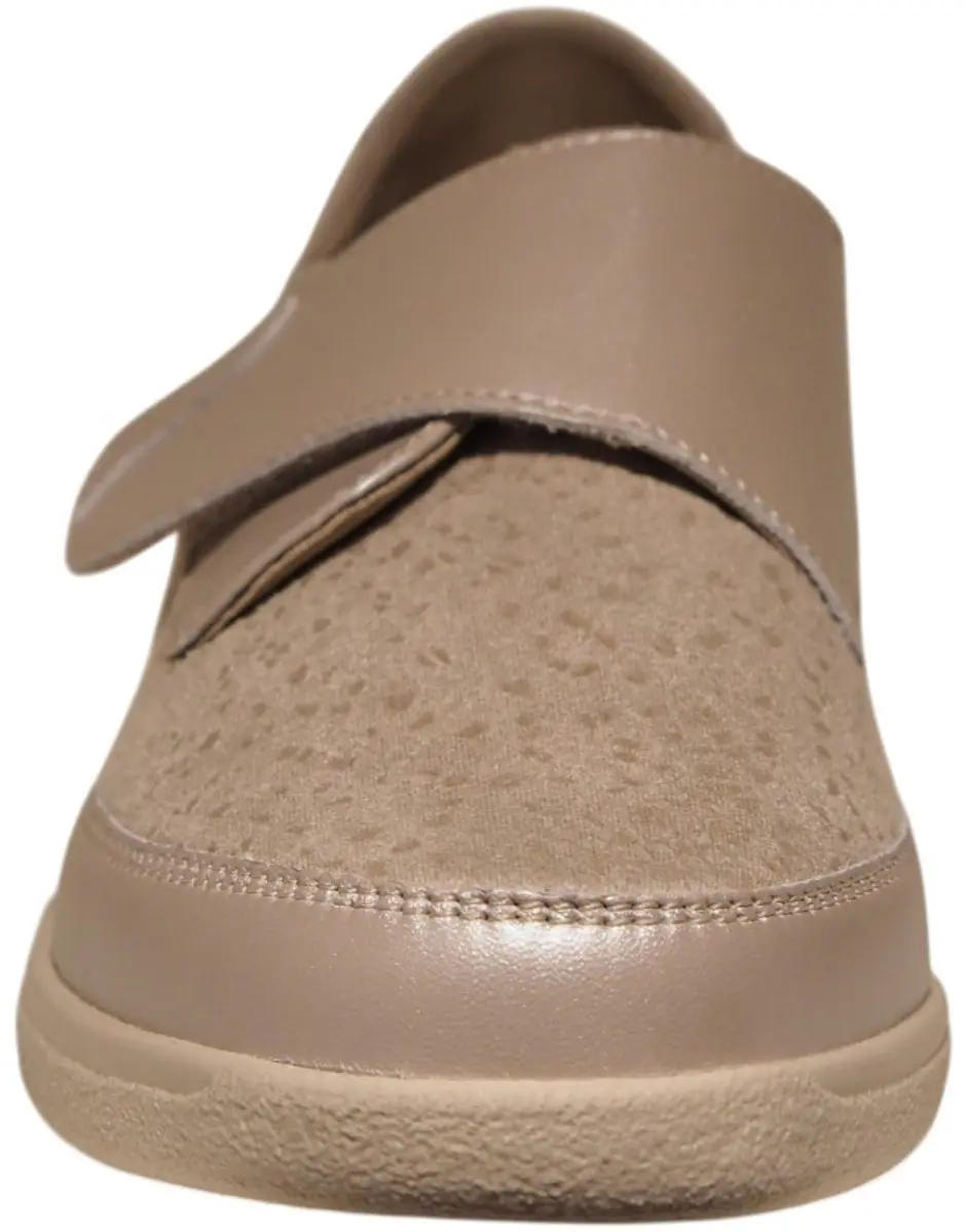 Solidus 26530 Beige Klittebandschoen - Maat 38