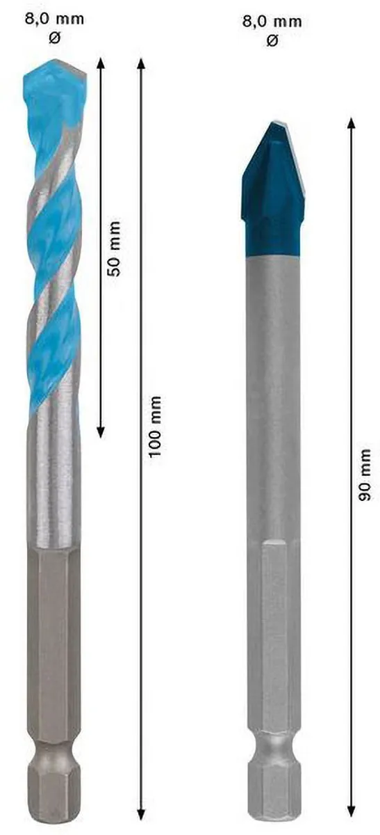 Bosch Professional EXPERT HEX-9 Hard Keramisch Boor