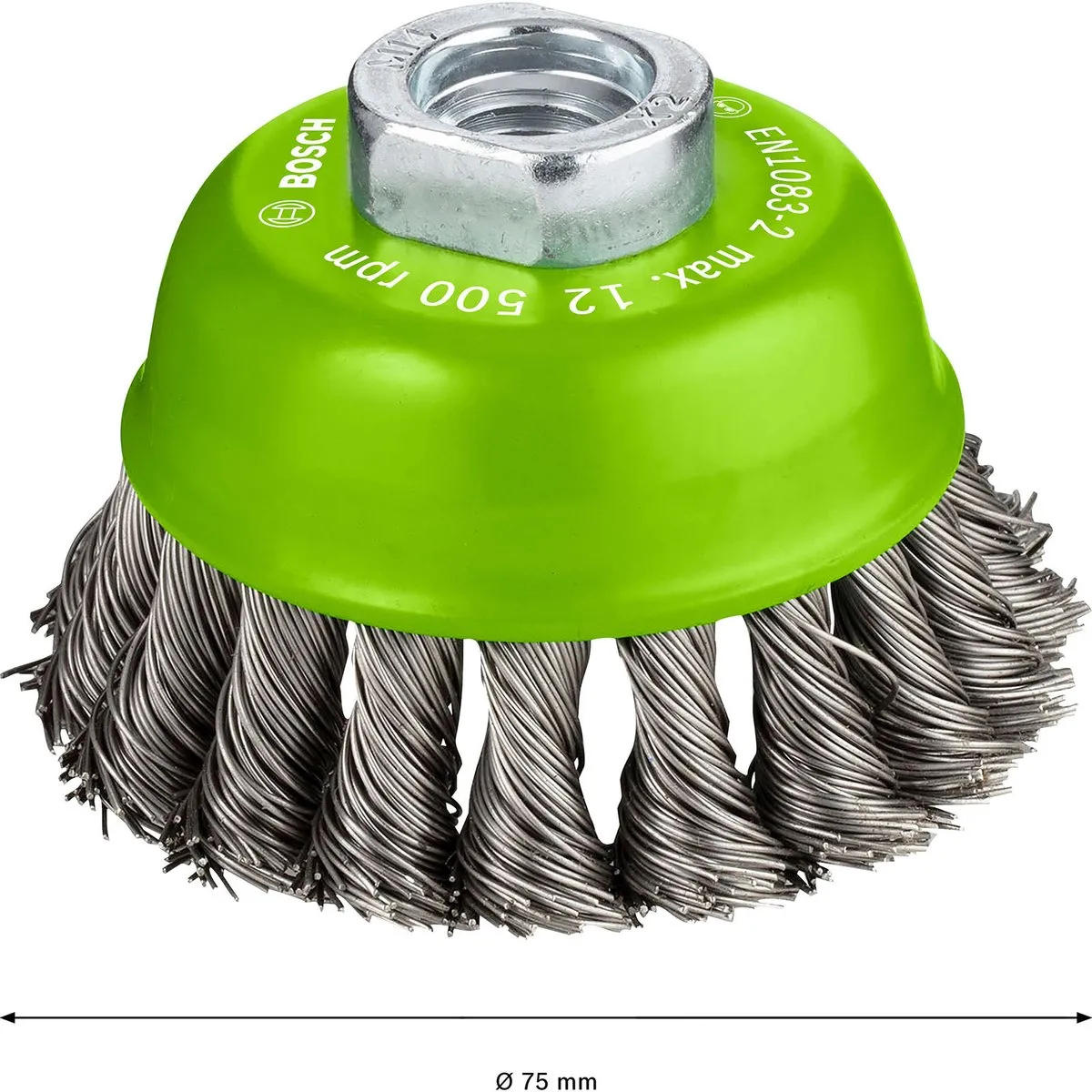 Bosch Professional M14 Komstlbloesem 75 Vlecht 0.5 Inox