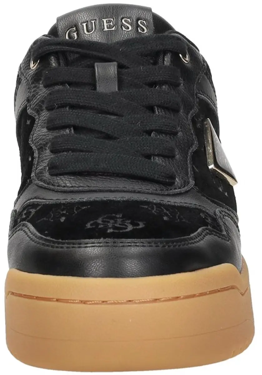 Guess Miram 17 Sneakers Laag - zwart - Maat 40 - afbeelding 3 van 6
