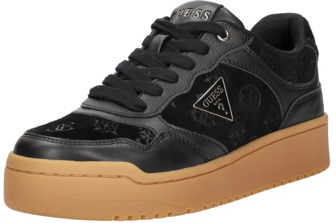 Guess Miram 17 Sneakers Laag - zwart - Maat 40 - afbeelding 4 van 6