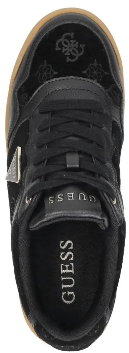 Guess Miram 17 Sneakers Laag - zwart - Maat 40 - afbeelding 5 van 6