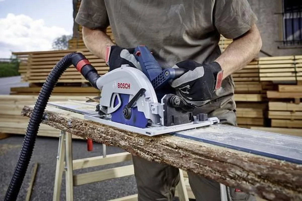Bosch Professional GKS 18V-68 GC Cirkelzaag - 2x 18V 5,5Ah accu's