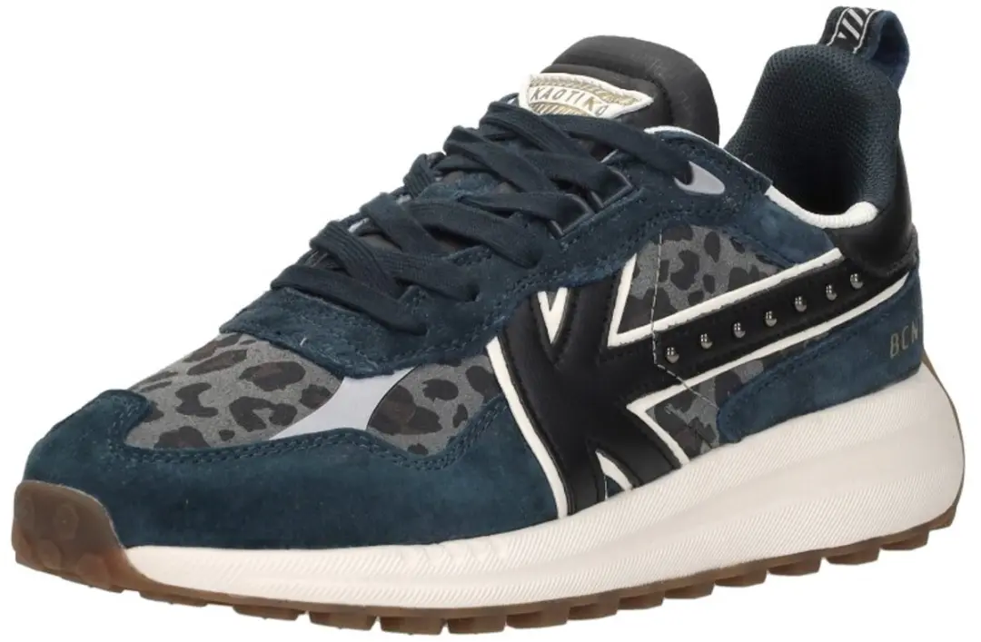 Kaotiko Detroit Glam Lage Sneakers - Blauw 38 - afbeelding 5 van 6
