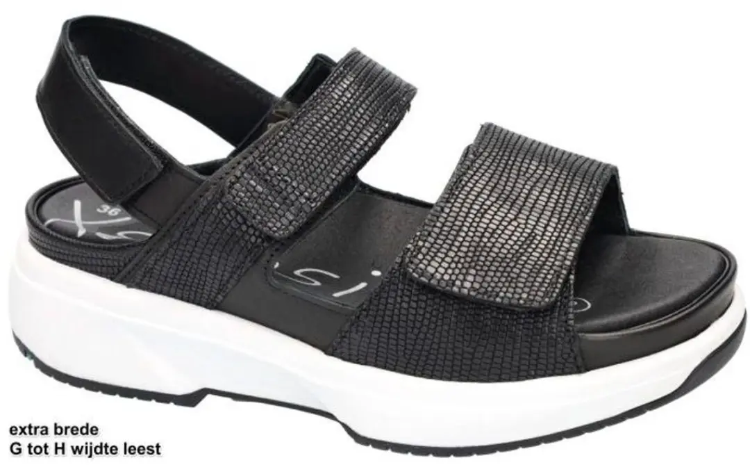 Xsensible Dames Sandalen 37 - Zwart - afbeelding 2 van 6