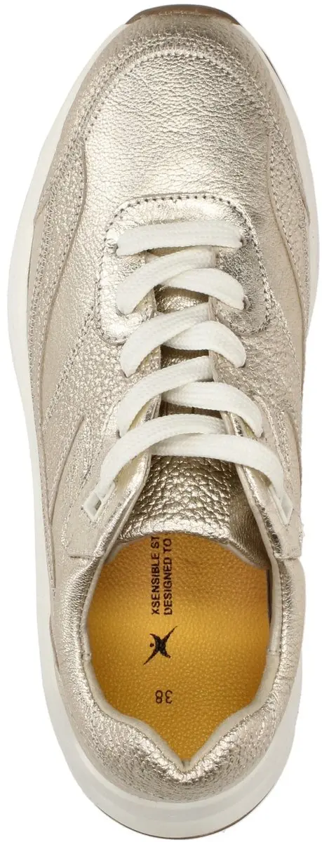 Xsensible Liberty Stretchwalker Sneakers - Dames - Goud - 36 - afbeelding 5 van 6