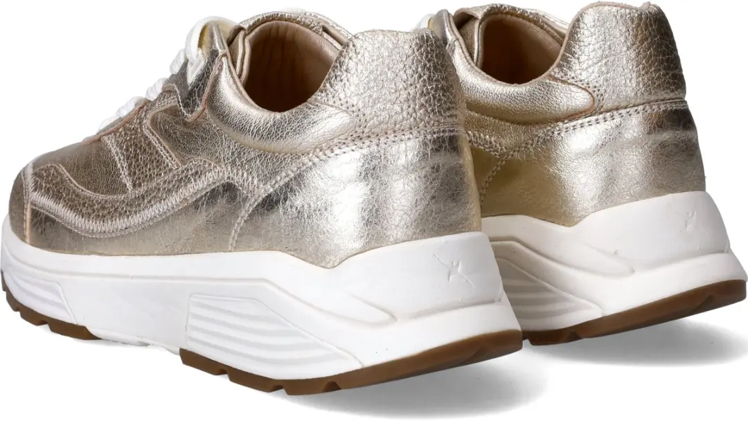 Xsensible Liberty Stretchwalker Sneakers - Dames - Goud - 36 - afbeelding 6 van 6