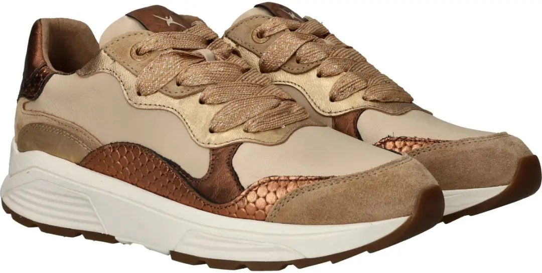 Xsensible Rainbow Stretchwalker GX Sneakers - Dames 36 - Beige