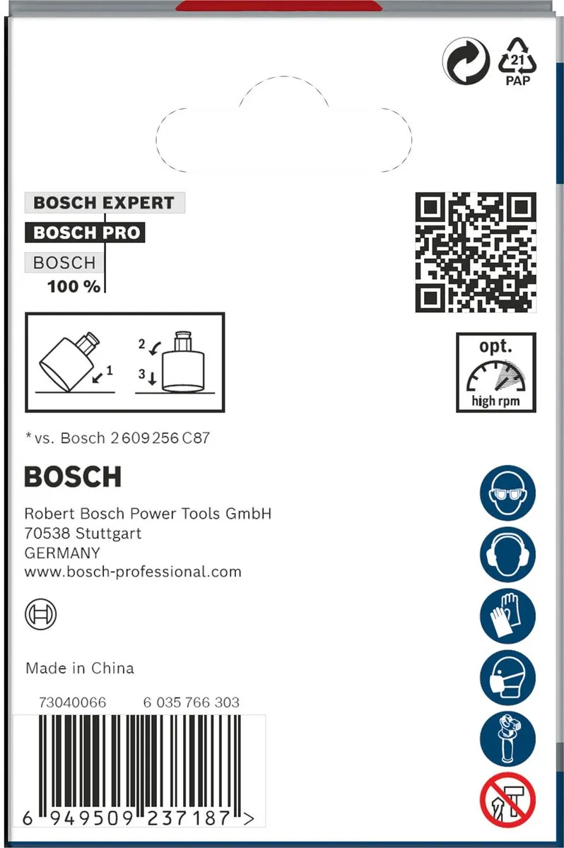 Bosch Professional Tegel PC Plus Gatzaag 64mm - 2608901566