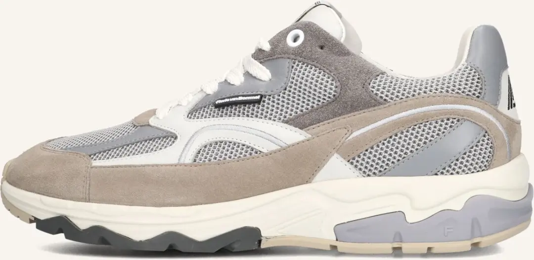 Floris van Bommel De Rezer Sneakers SFM-10257 - Grijs - Maat 44⅔ - afbeelding 2 van 6