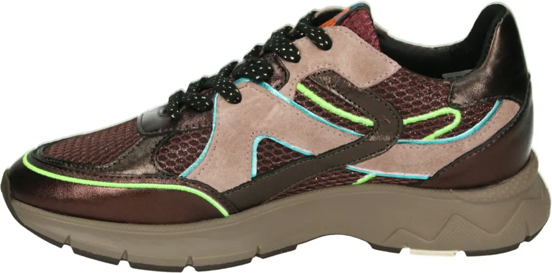 Floris van Bommel Daysi 09.02 Dames Sneakers - 37 - Bordeaux - afbeelding 6 van 6