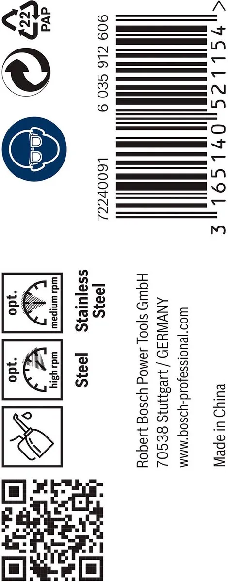 Bosch Professional ST. LINE 4,0mm HSS-CO Boor - 10 Stuks