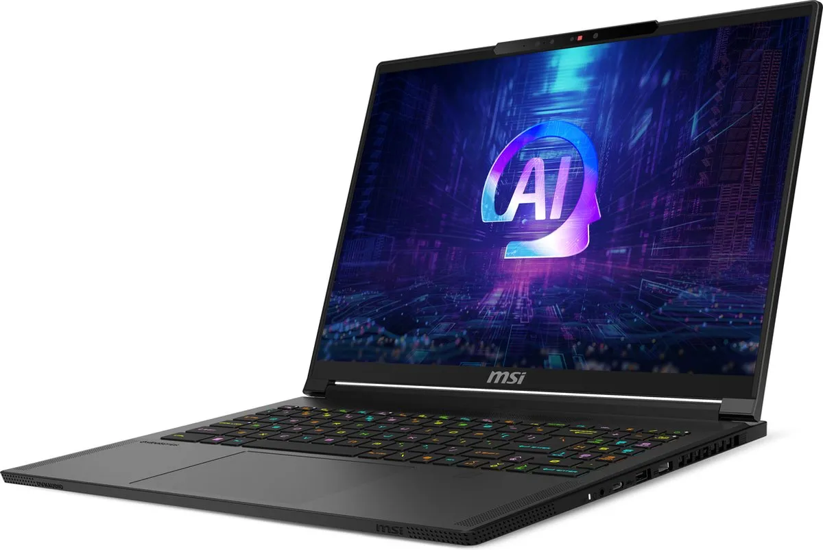 MSI Stealth A16 AI+ A3XVFG-227NL Gaming Laptop - Ryzen AI 9 HX 370 RTX 4060 32GB 1TB 240Hz