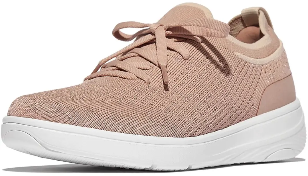 FitFlop Super-Q Knit Sneakers JH9 - Goud - afbeelding 3 van 6