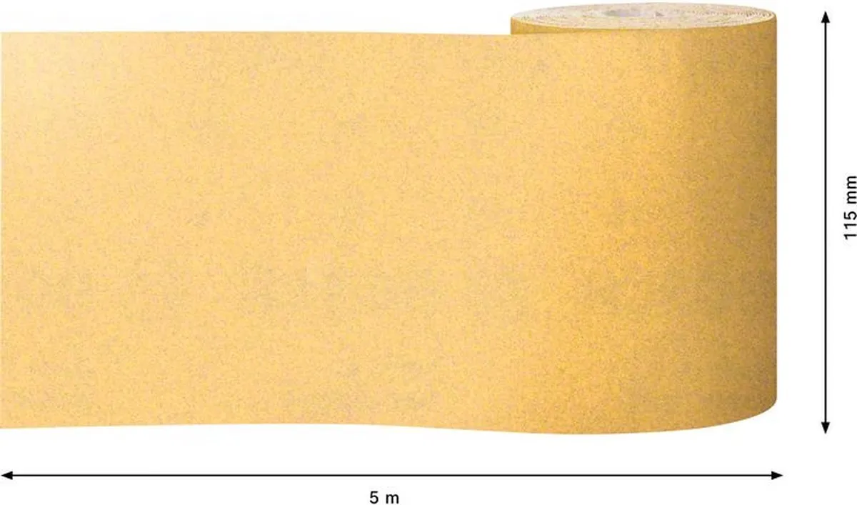 Bosch Professional Expert C470 Schuurpapierrol 115mm x 5m - afbeelding 6 van 6