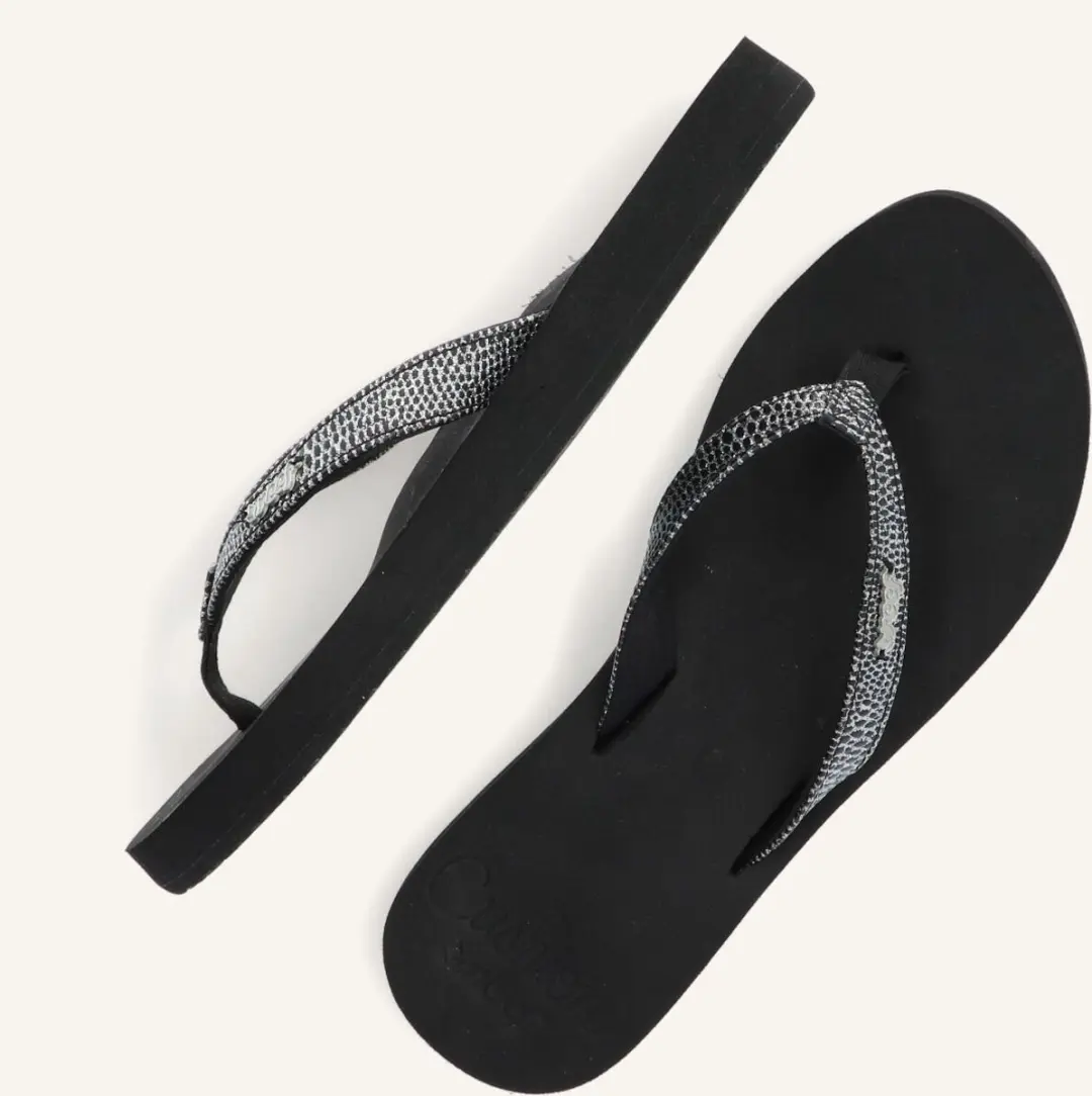 Reef Star Cushion Sassyblack/Silver Teenslipper - Zwart/Zilver - 36 - afbeelding 6 van 6