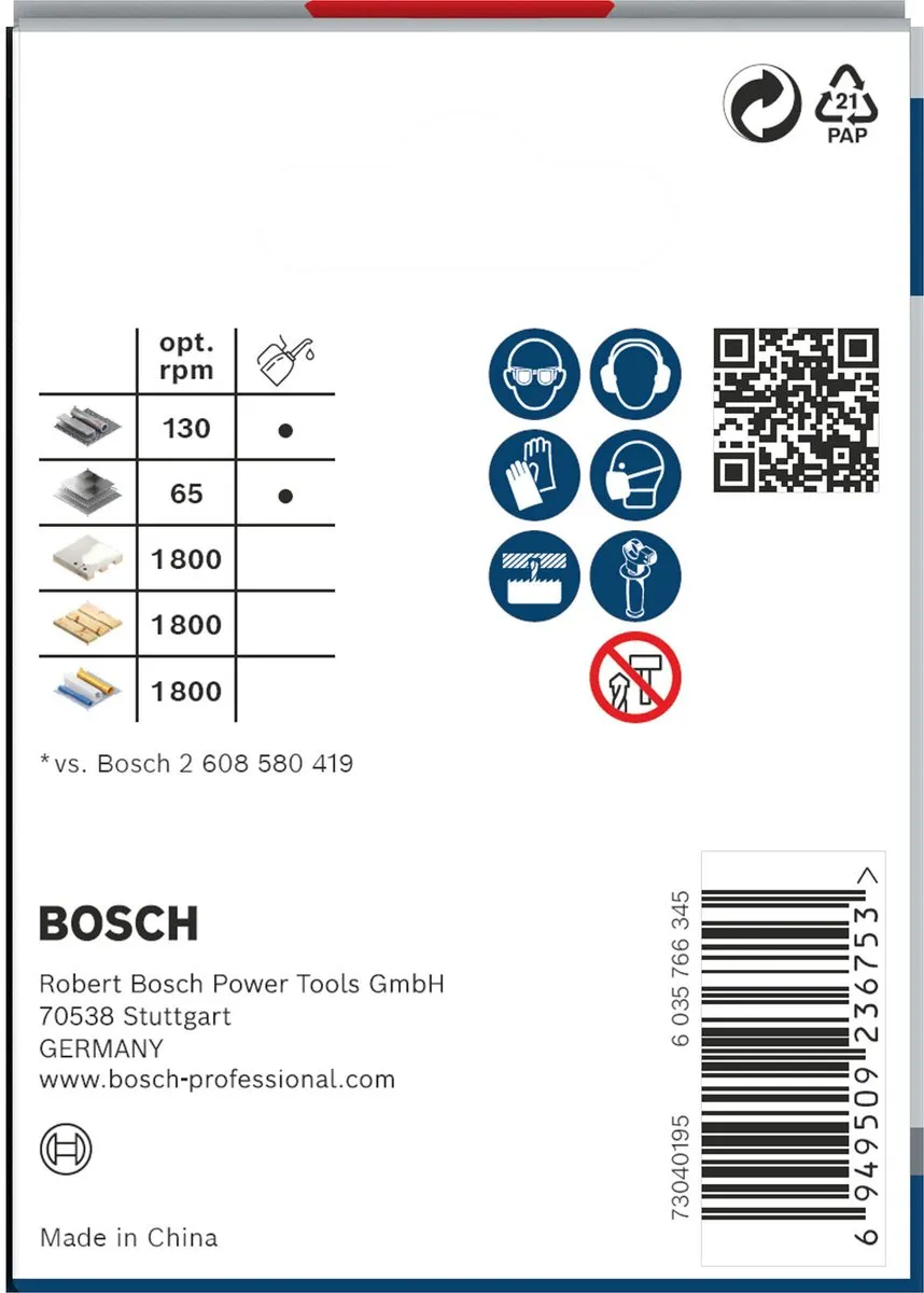 Bosch Professional Multimateriaal Gatenzaag 68mm - 26089