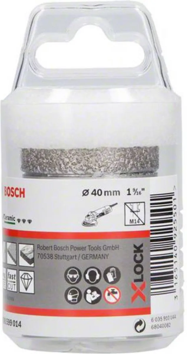 Bosch Professional X-LOCK Diamantdroogboor 40mm - Metaal