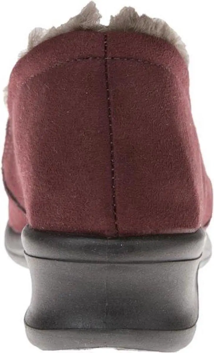 Rohde Dames Pantoffel 2516-41 - Donkerrood - Maat 38