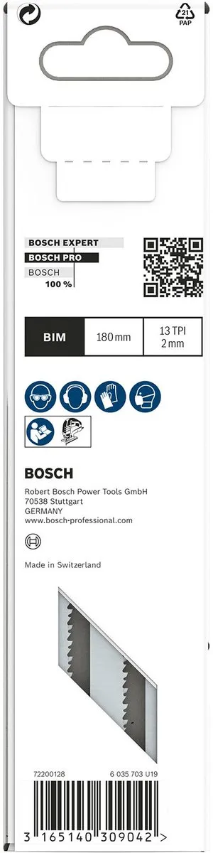 Bosch Professional DECOUPEERZB T718BF 3 Metaalzaagblad