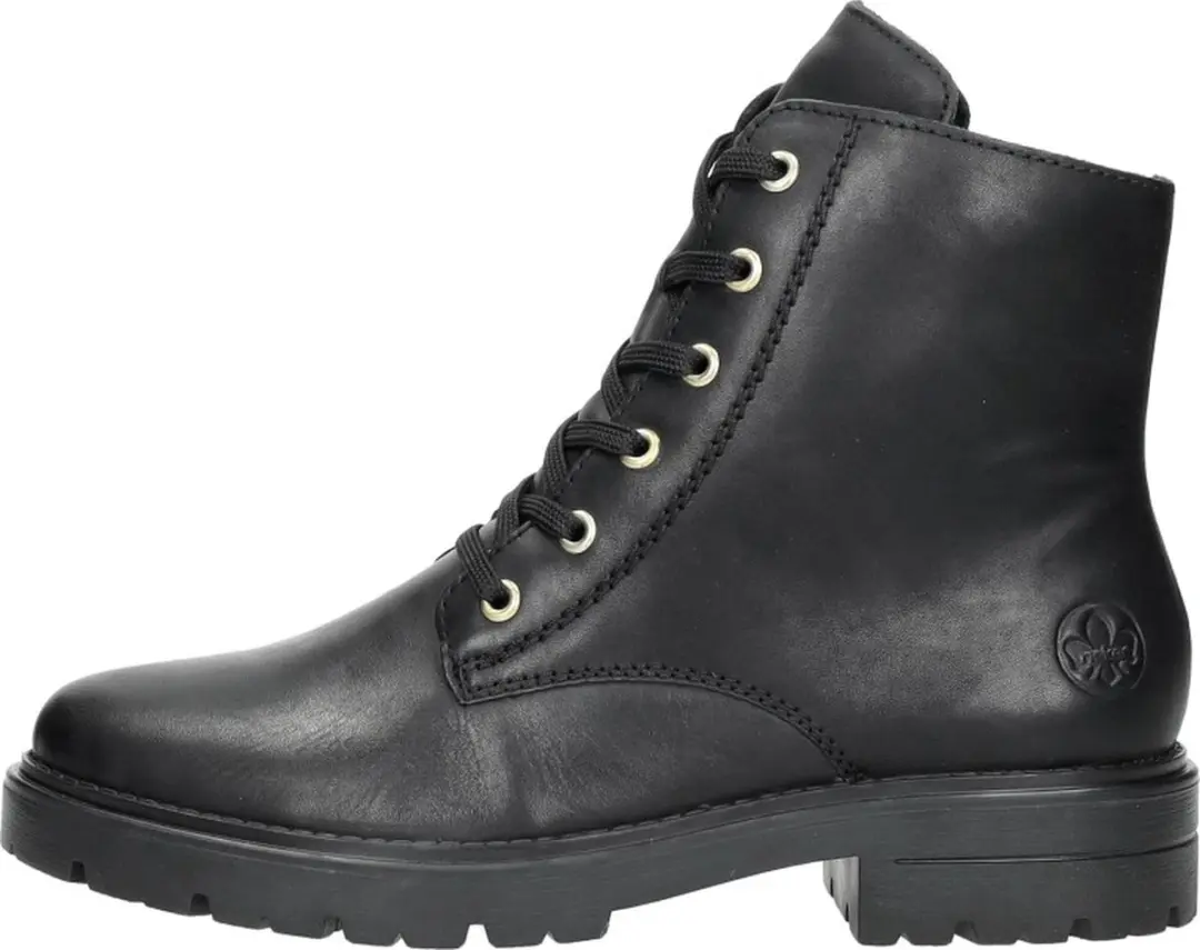 Rieker Veterschoenen Hoog - Maat 36 - Zwart