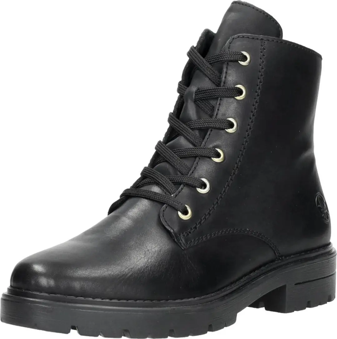 Rieker Veterschoenen Hoog - Maat 36 - Zwart
