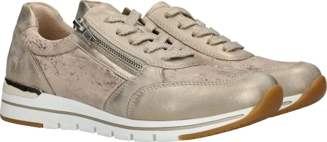 Remonte Sneakers 107405 - Dames - Beige - Maat 42 - afbeelding 3 van 6