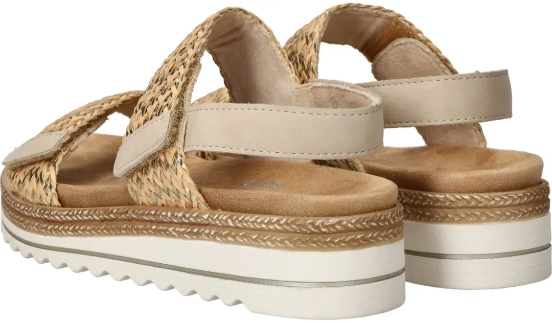 Remonte D0Q63 Sandalen - Beige - Maat 41 - afbeelding 5 van 6