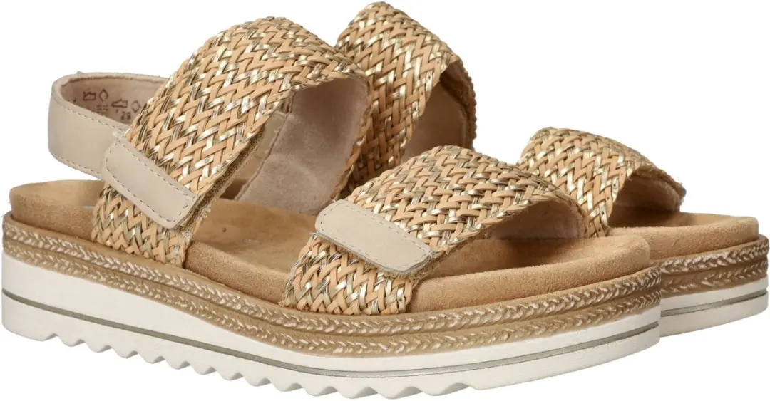 Remonte D0Q63 Sandalen - Beige - Maat 41 - afbeelding 6 van 6