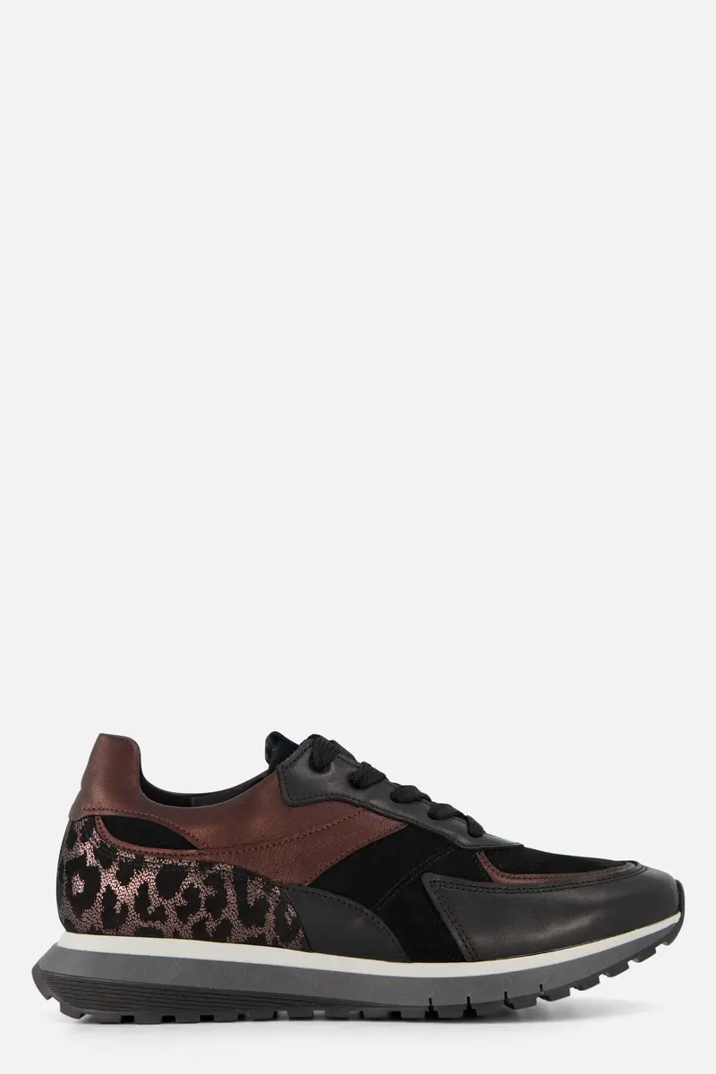 Gabor Sneakers zwart Suede
