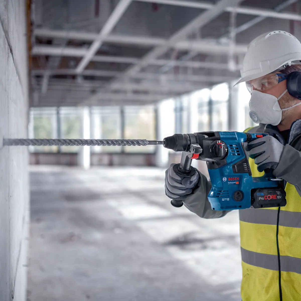 Bosch Professional GBH 18V-28 C Boorhamer SDS-plus - 28mm Beton