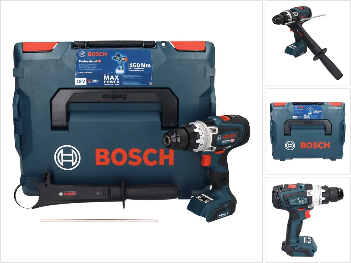 Bosch Professional GSR 18V-150 C Accuboormachine