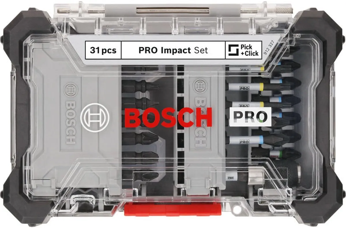 Bosch Professional PRO Impact Schroefbitset 31-delig 2608521U72