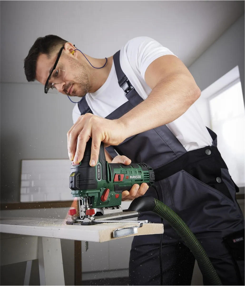 PARKSIDE Decoupeerzaag 800W - 3100 tpm - Lasergeleiding