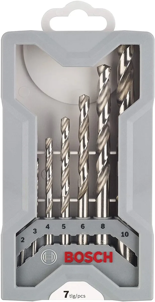 Bosch Professional Mini X-Line Pro HSS-G Metaalboren 7-delig