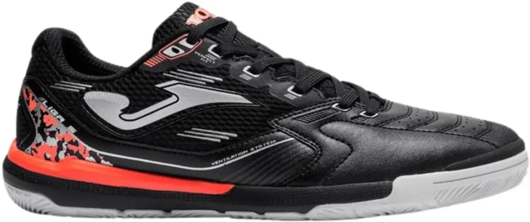 Joma Schoenen Voetbal Liga 5 Indoor Zwart