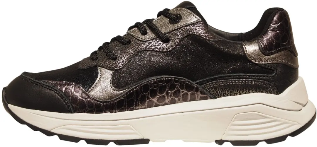 Xsensible Rainbow Stretchwalker GX Sneakers Dames - Zwart 42