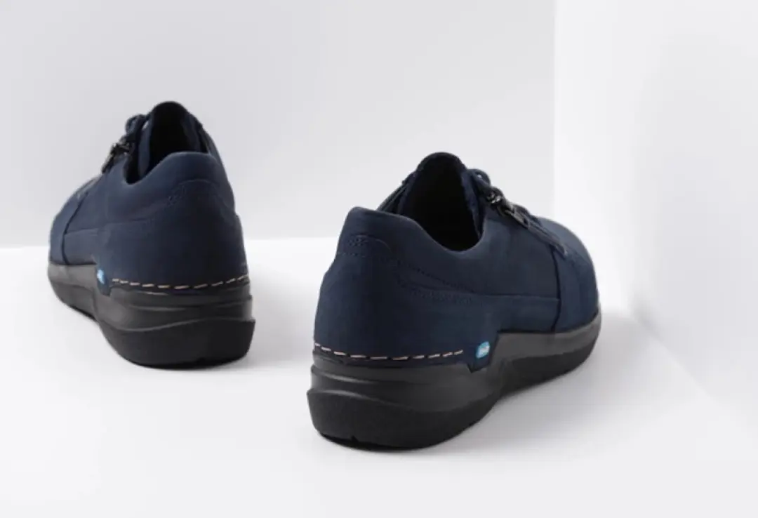 Wolky Feltwell Veterschoenen - Blauw Nubuck