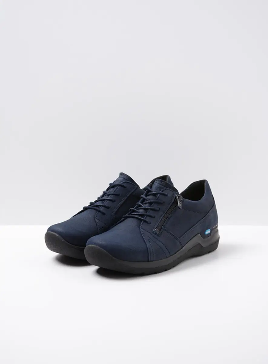 Wolky Feltwell Veterschoenen - Blauw Nubuck