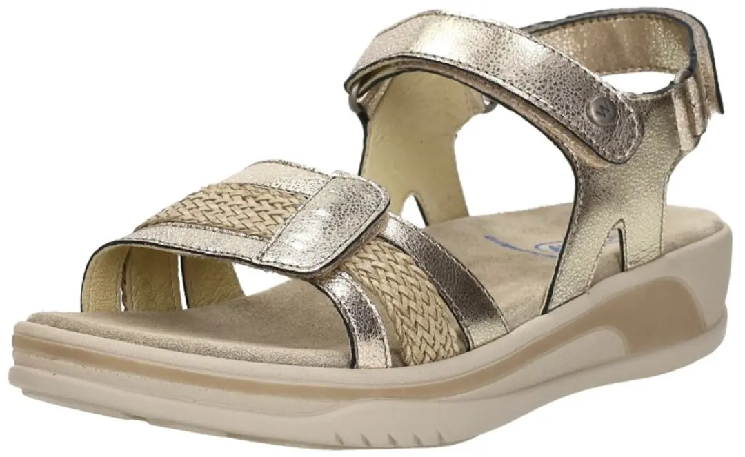 Wolky Fantom Elite Sandalen Plat - beige - Maat 38 - afbeelding 4 van 6