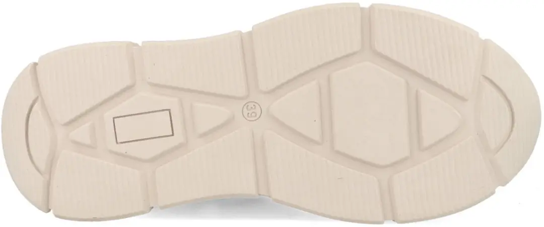 PS Poelman Jilly LPJILLY-09POE1 Sneaker - 42 - Beige/Zwart - afbeelding 4 van 5
