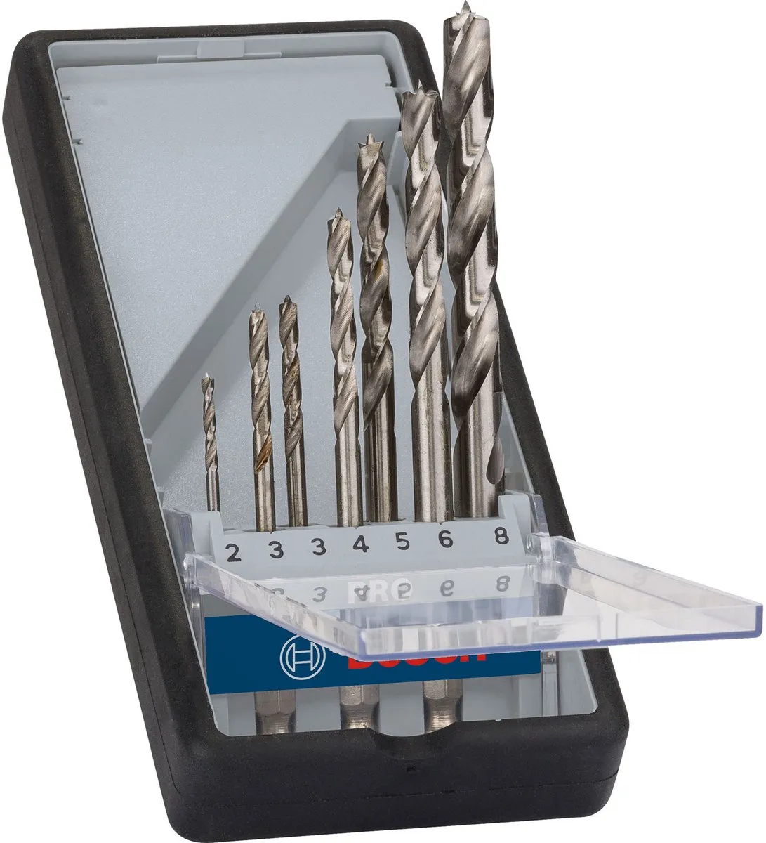 Bosch Professional PRO Wood HSS Boorset 7-delig