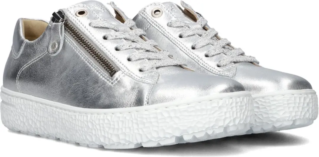 Hartjes 162.1402 Dames Sneakers - Zilver - Maat 41,5