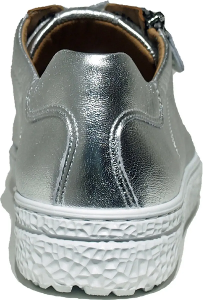Hartjes 162.1402 Dames Sneakers - Zilver - Maat 41,5