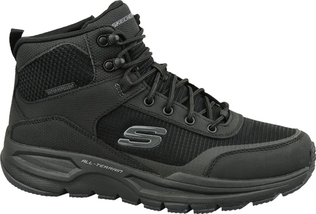 Skechers Escape Plan 2.0 51705-BBK, Mannen, Zwart, Laarzen,Trekkingschoenen, maa