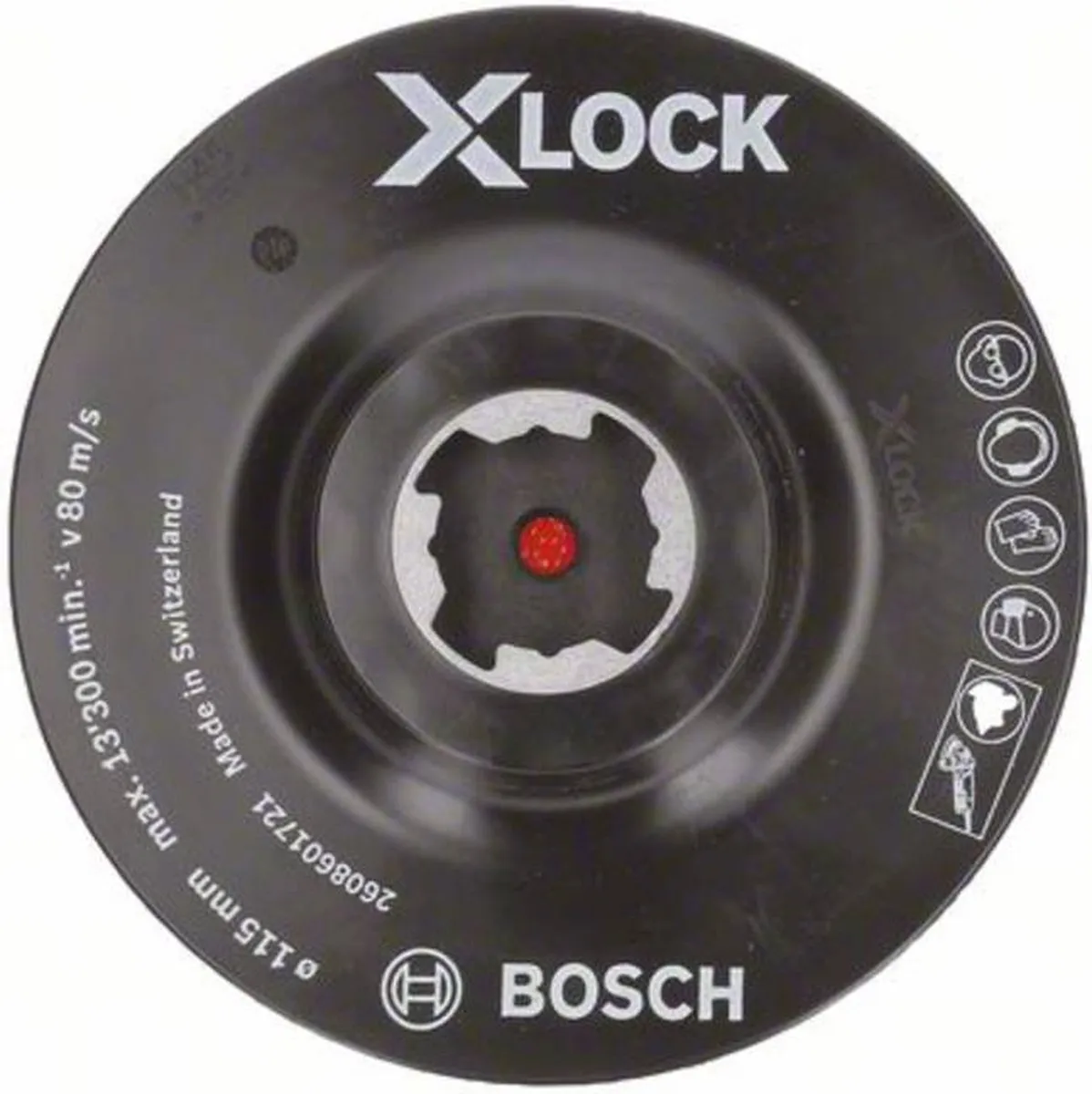 Bosch Professional X-Lock Klittenbandschijf 115mm - afbeelding 6 van 6